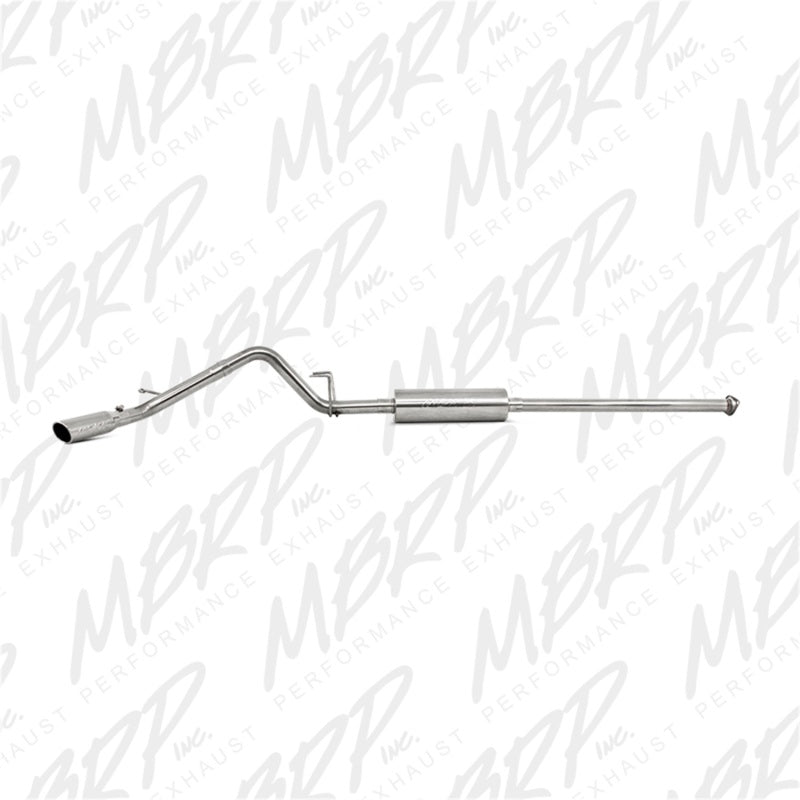 MBRP 05-13 Toyota Tacoma 4.0L EC/CC Cat Back Single Exit Aluminized Exhaust.