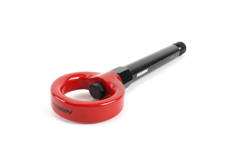Perrin 10th Gen Civic SI/Type-R/Hatchback Tow Hook Kit (Rear) - Red.