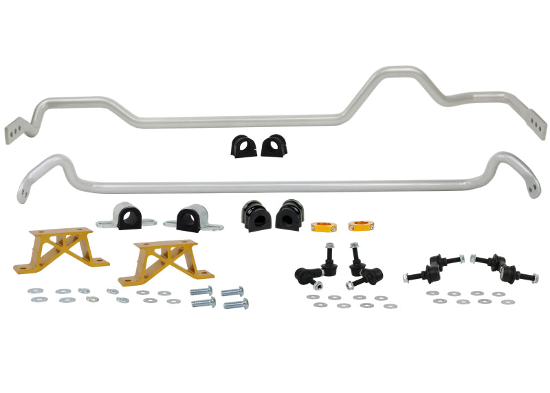 Whiteline 04-06 Subaru Impreza STI USDM Front & Rear Sway Bar Kit 24mm w/Mounts.