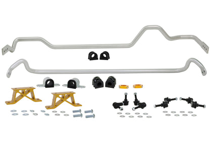 Whiteline 04-06 Subaru Impreza STI USDM Front & Rear Sway Bar Kit 24mm w/Mounts.
