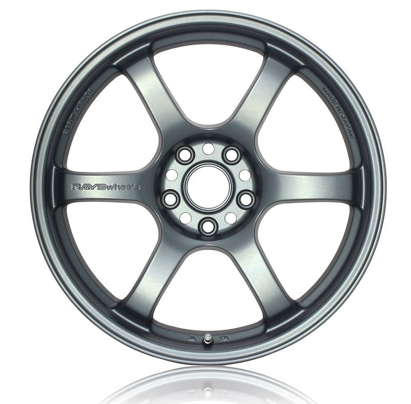 Gram Lights 57DR 17x9 +12 5-114.3 Gun Blue 2 Wheel.