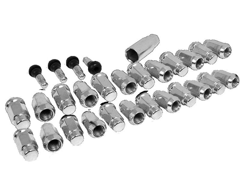 Race Star 14mmx1.50 Closed End Acorn Deluxe Lug Kit (3/4 Hex) - 24 PK.