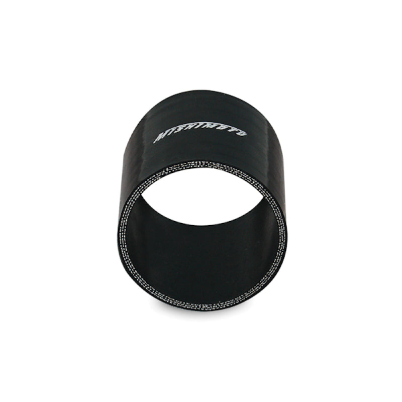 Mishimoto 3.0 Inch Black Straight Coupler.