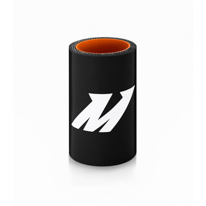 Mishimoto 1.375in Straight Black Hose Coupler.