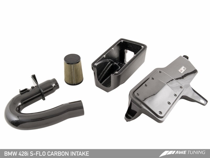 AWE Tuning BMW 228i/320i/328i/428i S-FLO Carbon Intake.