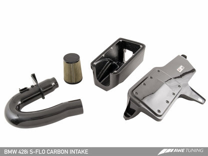 AWE Tuning BMW 228i/320i/328i/428i S-FLO Carbon Intake.