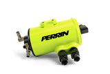 Perrin 15-19 Subaru WRX Air Oil Separator - Neon Yellow.
