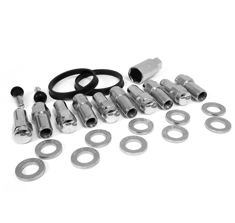 Race Star 14mm x 1.5 Open End 1.38in Shank w/ .875in Head  15+ Mustang Deluxe Lug Kit - 10 PK.