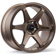 Enkei T6R 18x8.5 38mm Offset 5x114.3 Bolt Pattern 72.6 Bore Matte Bronze Wheel.