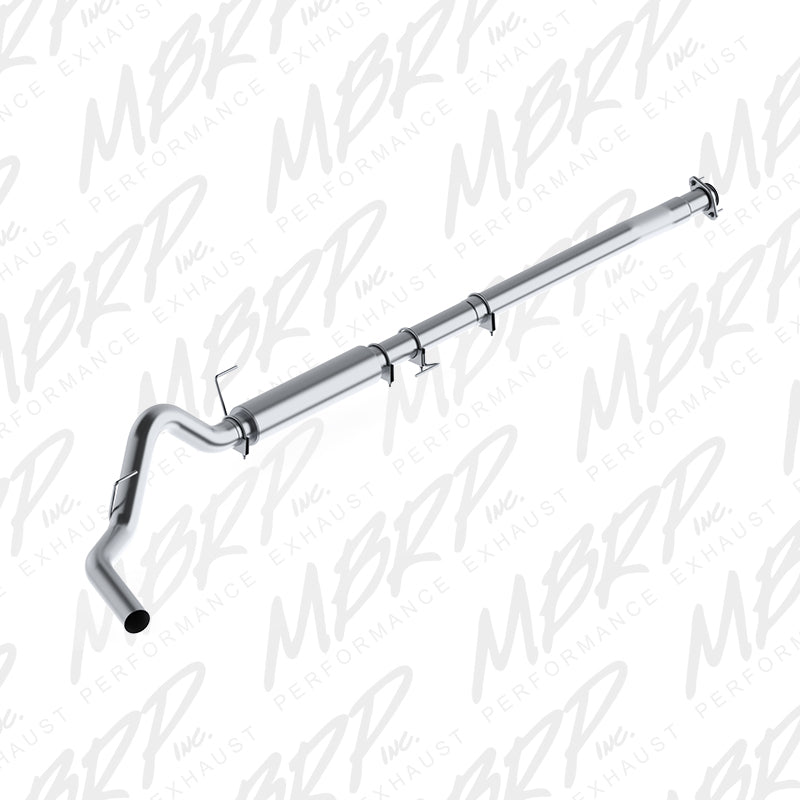 MBRP 2011-2014 Ford Ford F-150 3.5L V6 EcoBoost 4in Cat Back Single Side AL P Series Exhaust.