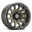 ICON Compression 17x8.5 6x5.5 0mm Offset 4.75in BS 106.1mm Bore Bronze Wheel.