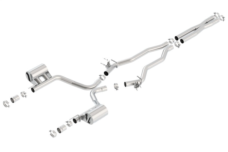 Borla 2015-2016 Charger SRT 392 / Scat Pack 6.4L Atak Catback Exhaust Single Split Rear Exit.
