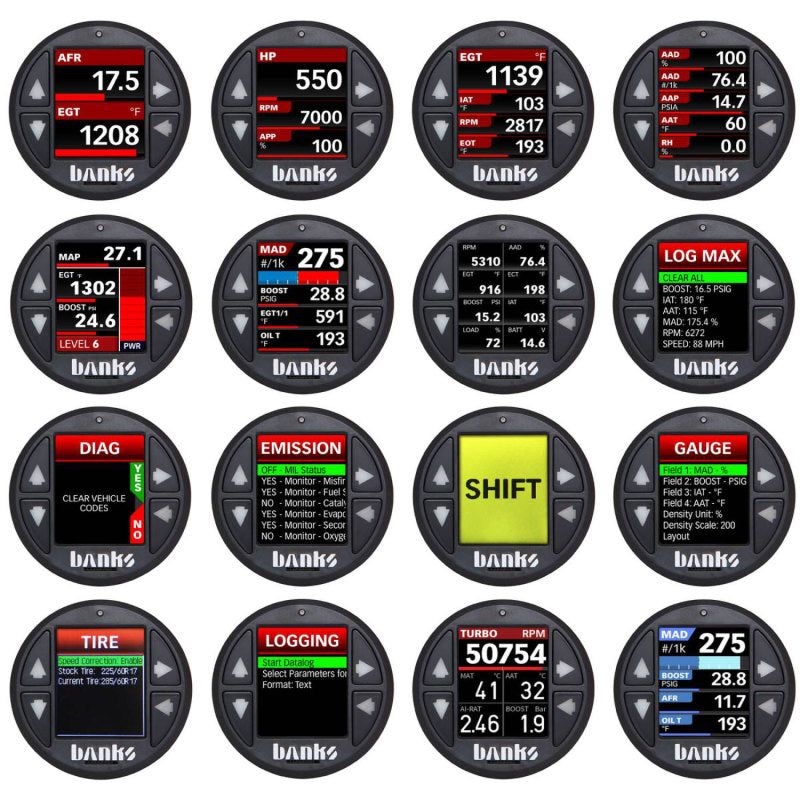 Banks Power 17-19 Ford F250/F350 6.7L PowerStroke Derringer Tuner (Gen 2) w/ 1.8 iDash DataMonster.