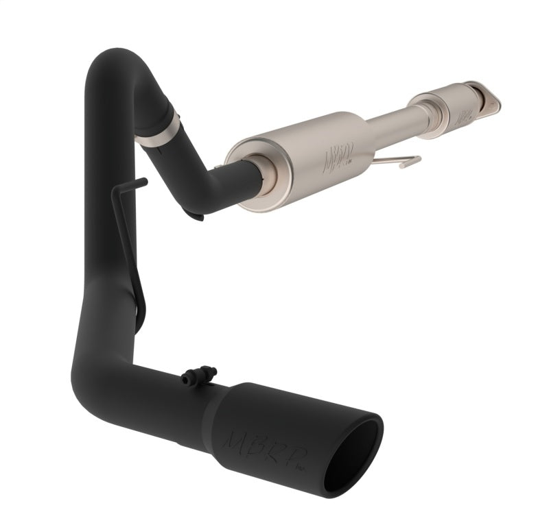 MBRP 15-20 Ford F-150 5.0L 3in Cat Back Single Side Exit Black Exhaust System.