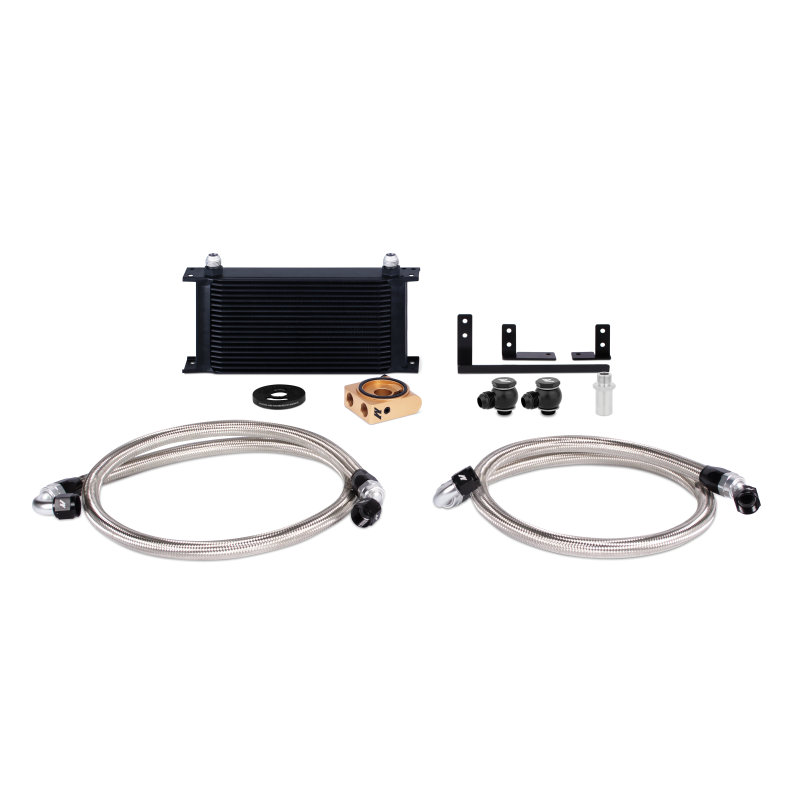 Mishimoto 2016+ Mazda Miata Thermostatic Oil Cooler Kit - Black.