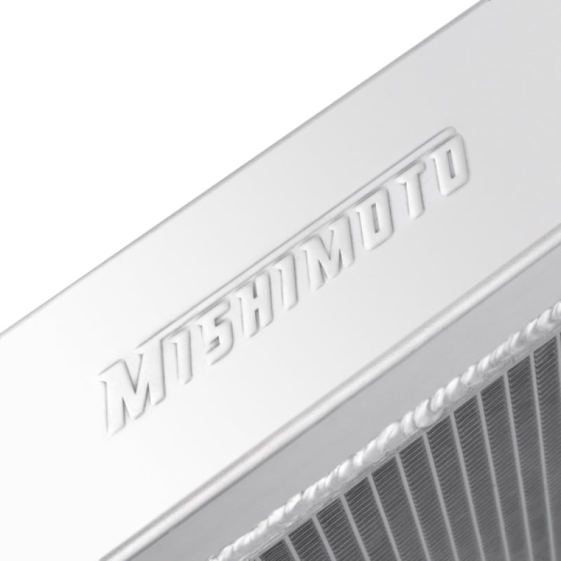 Mishimoto Universal Dual Pass Race Radiator 27x19x3 Inches Aluminum Radiator.