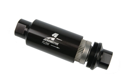 Aeromotive In-Line Filter - AN-10 - Black - 100 Micron.