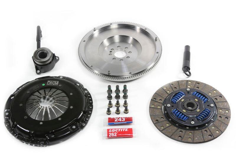 DKM Clutch VW GLI 1.8T 6-Spd Sprung Organic MB Clutch Kit w/Steel Flywheel.