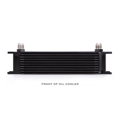 Mishimoto Universal 10 Row Oil Cooler Kit - Black.