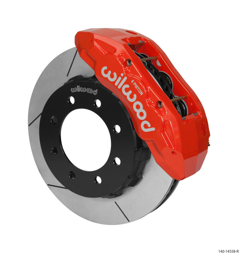 Wilwood TX6R Front Kit 15.00in Red 13-17 Ford F-250/F-350 - 4WD.