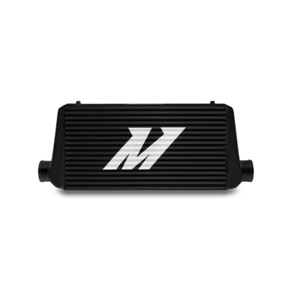 Mishimoto Universal Black R Line Intercooler Overall Size: 31x12x4 Core Size: 24x12x4 Inlet / Outlet.