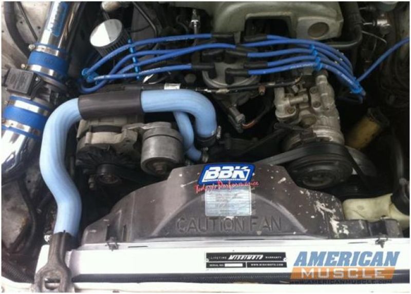 Mishimoto 79-93 Ford Mustang Manual Aluminum Radiator.