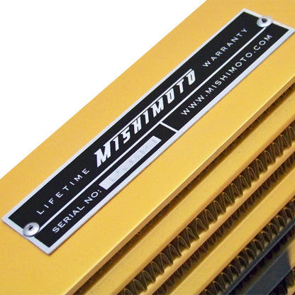 Mishimoto Eat Sleep Race Special Edition Gold M-Line Intercooler.