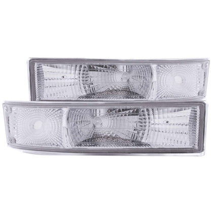 ANZO 1995-2005 Chevrolet Astro Van Euro Parking Lights Chrome.