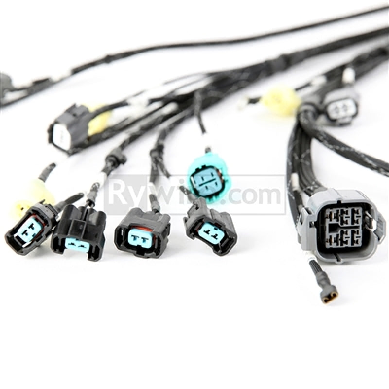 Rywire Honda B-Series OBD2 Tuck Budget Eng Harness w/OBD2 Dist/Inj/Alt/92-95 OBD1 Plug (Adapter Req).