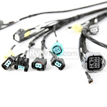 Rywire Honda B-Series OBD2 Tuck Budget Eng Harness w/OBD2 Dist/Inj/Alt/92-95 OBD1 Plug (Adapter Req).