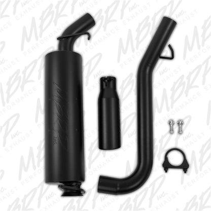 MBRP 2000-2006 Jeep Wrangler (JK) Inline-4 2.5L Inline-6 4.0L Cat Back Single Side.
