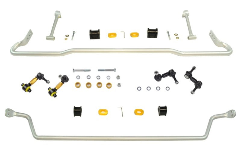 Whiteline 08-14 Subaru WRX / 11-14 WRX Front And Rear Sway Bar Kit.