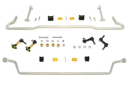 Whiteline 08-14 Subaru WRX / 11-14 WRX Front And Rear Sway Bar Kit.