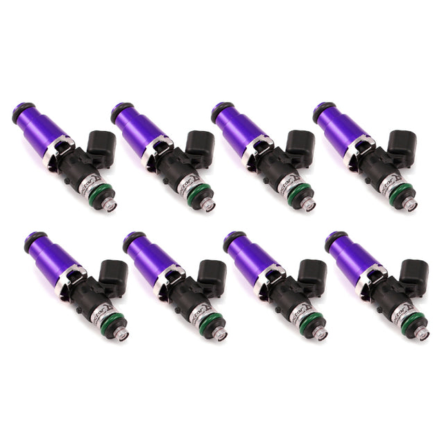 Injector Dynamics ID1050X Injectors 14mm (Purple) Adaptors (Set of 8).