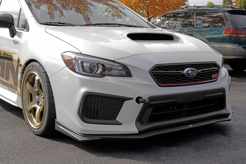 Perrin Tow Hook Kit - Front 2018+ Subaru WRX/STI - Flat Black.