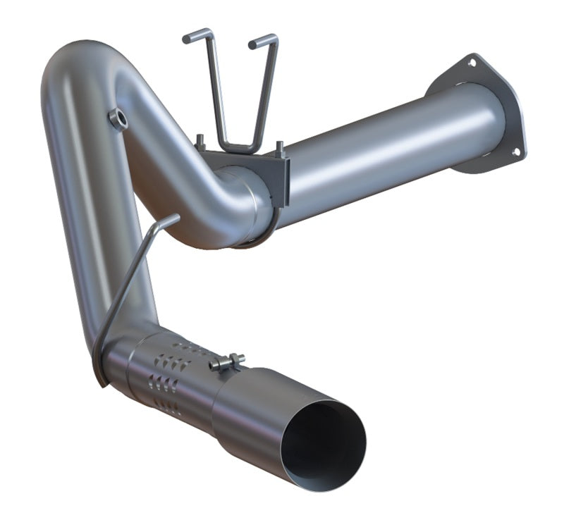 MBRP 2015 Ford F250/350/450 6.7L 4in Single Side Exit Aluminized Exhaust Includes 5in Tip.