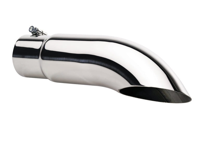 Gibson Turn Down Slash-Cut Tip - 3in OD/2.25in Inlet/12in Length - Stainless.