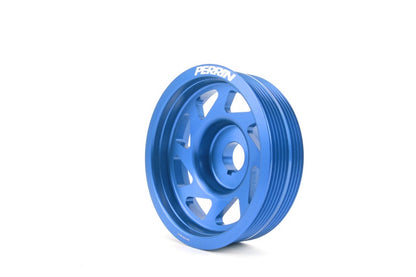Perrin 93-11 Subaru Impreza / 02-14 WRX / 04-21 STI EJ Crank Pulley - Blue.