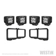 Westin Universal Light Kit for Outlaw Front Bumpers - Textured Black.