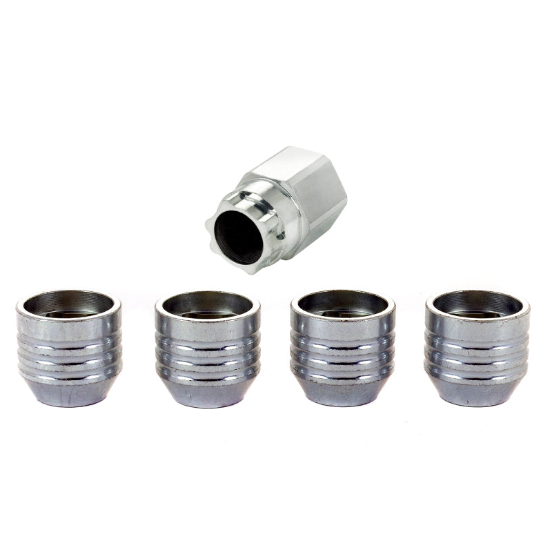 McGard Wheel Lock Nut Set - 4pk. (Under Hub Cap / Cone Seat) 9/16-18 / 7/8 Hex / 1.015in. L.