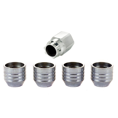 McGard Wheel Lock Nut Set - 4pk. (Under Hub Cap / Cone Seat) 9/16-18 / 7/8 Hex / 1.015in. L.