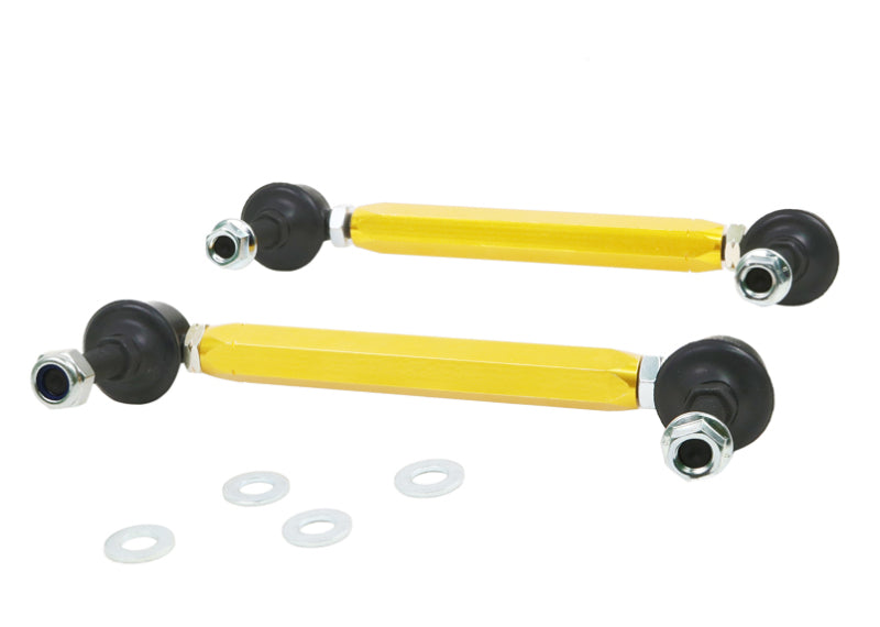 Whiteline Universal Swaybar Link Kit-Heavy Duty Adj Steel Ball w/ 10mm Ball/Ball.
