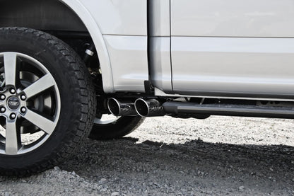 MBRP 15-16 Ford F-150 2.7L/3.5L/5.0L 3in Cat Back Single Side Pre-Axle Dual Exit ALU.