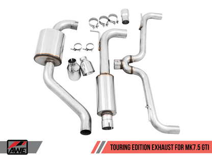 AWE Tuning Touring Catback Exhaust - Chrome Tips 102mm | 3015-32096