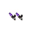 Injector Dynamics 2600-XDS Injectors - 60mm Length - 14mm Purple Top - 14mm Lower O-Ring (Set of 2).