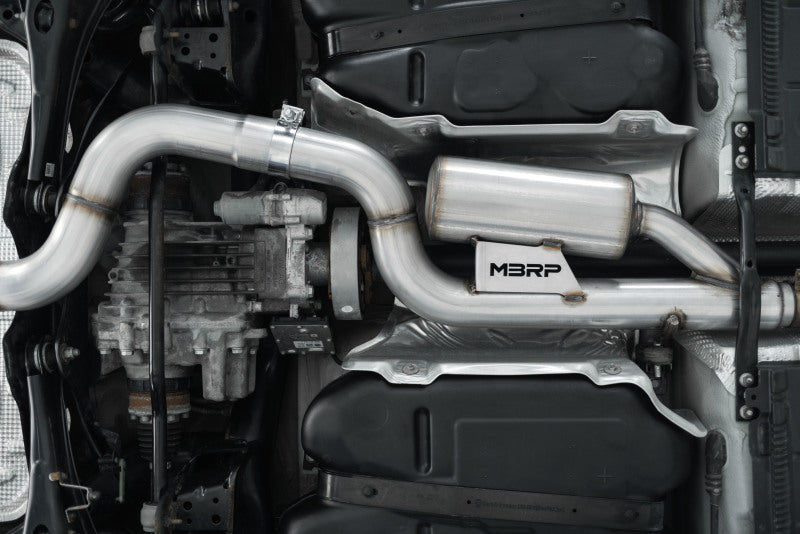 MBRP 15-19 VW Golf R 3in Cat Back Single Exit Exhaust Pro Series w/ Valve Delete - T304.
