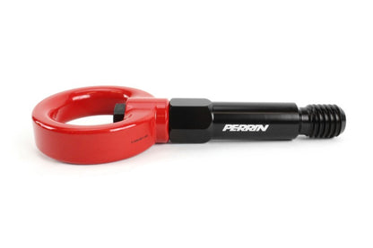 Perrin 2020 Toyota Supra Tow Hook Kit (Front) - Red.