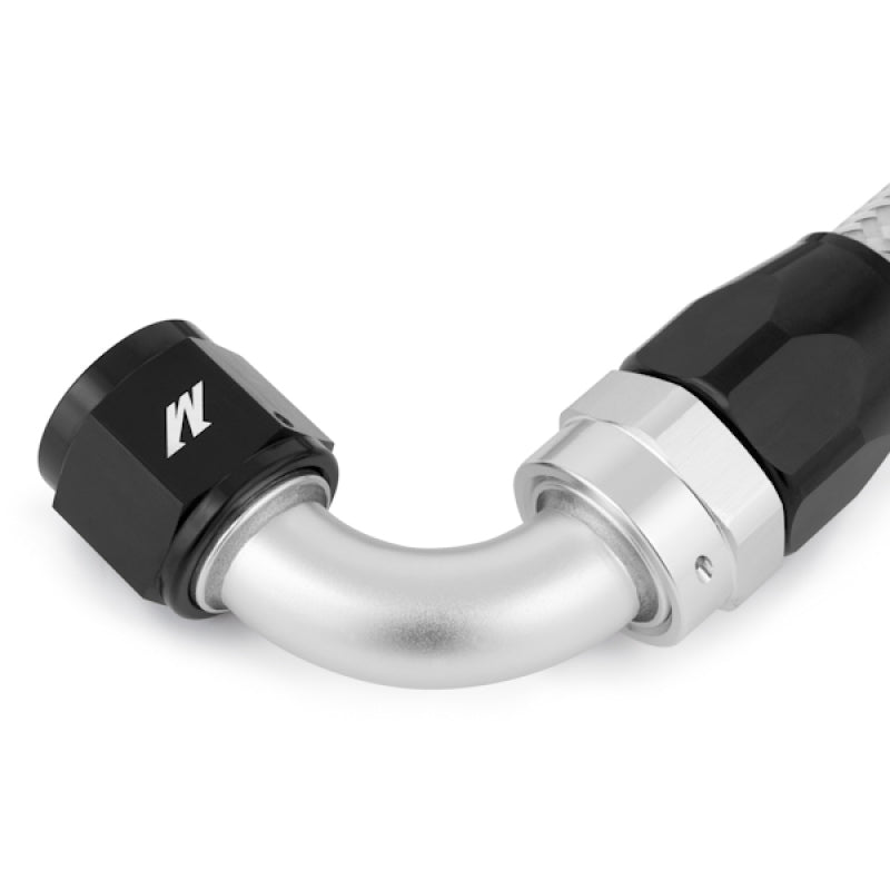 Mishimoto 3 Ft Stainless Steel Braided Hose w/ -10AN Fittings.