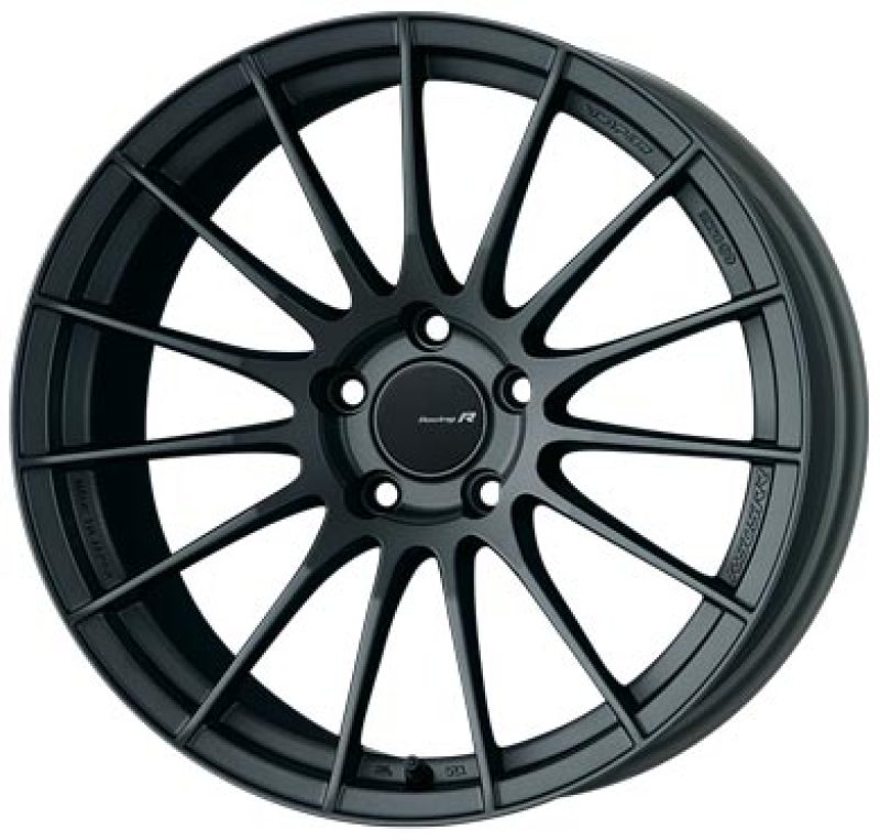 Enkei RS05-RR 18x10.5 22mm ET 5x114.3 75.0 Bore Matte Gunmetal Wheel Evo 10.