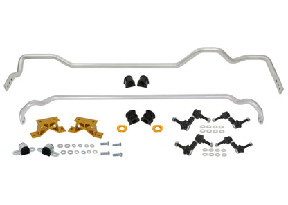 Whiteline 2007 Subaru WRX STi Sedan Only Front and Rear 24mm Swaybar Kit.